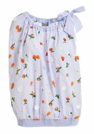 Essentiel Womens Jomme Top In Nile Blue