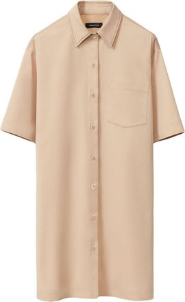 Fabiana Filippi cotton mini dress - Brown