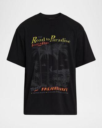 Rta Mens Colin Road to Paradise Graphic T-Shirt