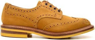 Trickers Bourton Lace-up Shoe - Heren - Veterschoenen - Geel - 41 1/2 EU - Leer - Schoenen