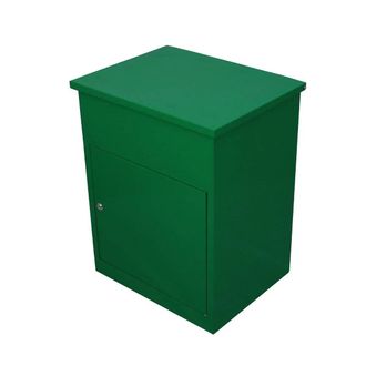 MonsterShop Green Parcel Post Box