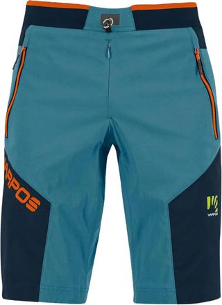 Karpos Shorts con design color-block a inserti - Blu