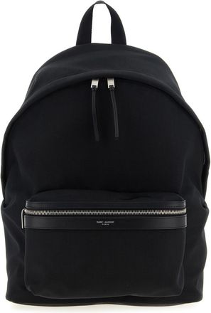 Saint Laurent Black City Backpack