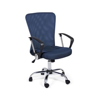 BIZZOTTO Bizzotto - Silla De Oficina De Tela Azul Brisbane