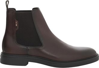 HUGO BOSS Calev Chelsea Boot - Heren - Chelseaboots - Bruin - 44 EU - Leer - Schoenen