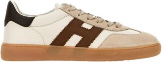 Hogan Cool Ivory/Beige/Brown Sneakers