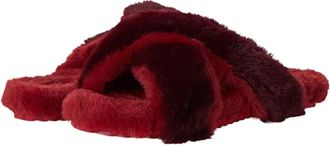 Farylrobin Faryl by Farylrobin Mori Sandal Womens Burgundy Criss Cross Strap GAL1024