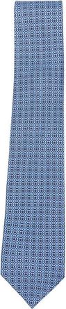 Ferragamo Bluma Stropdas - Heren - Stropdassen - Blauw - ONE Size - Accessoires