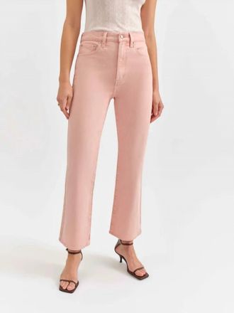 Daze Soho High Rise Ankle Jeans In Rosewater