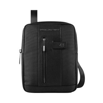 Piquadro Mens crossbody bag for i Pad - Heren - Schoudertassen - Zwart - ONE Size - Tassen