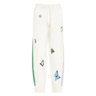Barrie Damien Hirst Butterfly Broek - Dames - Broeken - Wit - Maat: M Kasjmier