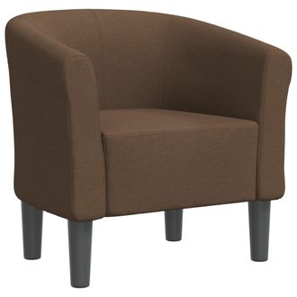 vidaXL Sill&oacute;n De Tela Marr&oacute;n Vidaxl