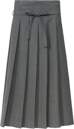 Fabiana Filippi Gonna tartan - Grigio