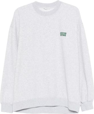 American Vintage Felpa Baptown - Grigio