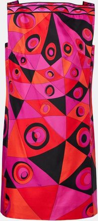Pucci Vestido corto Occhi de sarga de seda