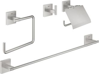 GROHE Set De Accesorios 4 En 1 Grohe Start Cube Supersteel