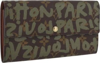 Louis Vuitton Pre-owned Wallets, female, Multicolor, Size: ONE SIZE Pre-owned Long Wallet