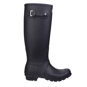 Hunter Dames/Dames Originele Lange Wellington Laarzen (Zwart)