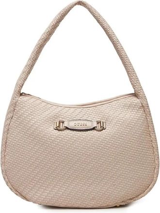 Guess Braided Shoulder Bag - Dames - Schoudertassen - Roze - ONE Size - Leer - Tassen