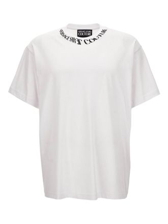 Versace Jeans Couture White Logo T-shirt