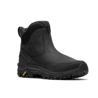Merrell Mens Merrell Coldpack Thermo Tall Zip J037199 Black Winter Boots RHS7562