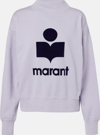 Isabel Marant Moby cotton-blend fleece sweatshirt