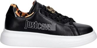 Just Cavalli Sneakers - Dames - Sneakers - Zwart - 37 EU - Leer - Schoenen