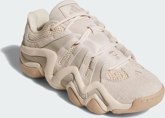adidas Originals Unisex Crazy 8 Low Shoes - Beige Leather - Size UK 8