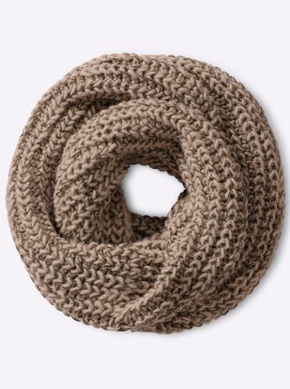 Heine Modeschal HEINE, Damen, beige (creme), Polyacryl, Modet&uuml;cher Modeschal