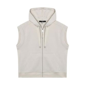 Max Mara Dames, Sweatshirts & Hoodies, Beige, Maat: M Katoen