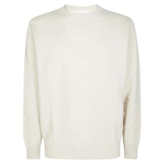 FILIPPO DE LAURENTIIS Heren, Truien, Wit, Maat: 2XL Kasjmier