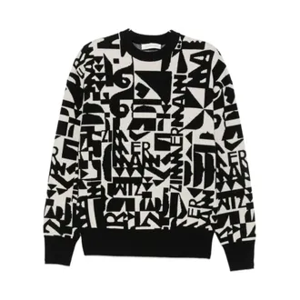 Zimmermann Dames, Truien, Zwart, Maat: L Denim