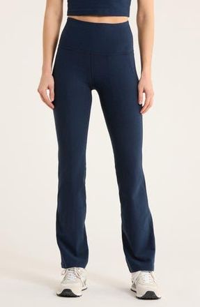 Beyond Yoga Space Dye High Waist Practice Leggings in Nocturnal Navy at Nordstrom Rack, Size X-Small