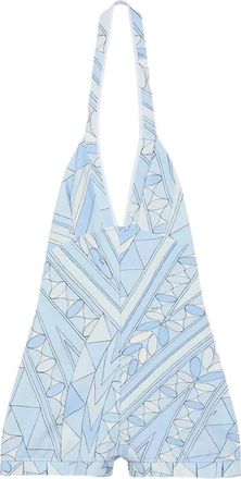 Pucci Manuba Geometric V-neck Dress