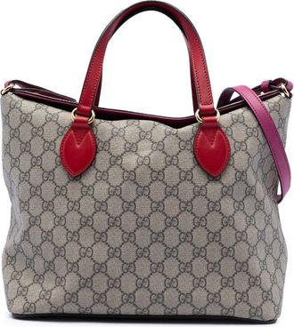 Gucci Pre-owned Gucci GG Supreme Linea A Foldover Tote Ladies HL97L7I6TWULY775