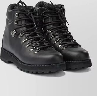 Diemme leather lace-up hiking boots