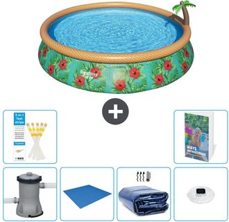 Bestway Piscina Bestway Fast Set Redonda - 457x84 Cm - 7-piezas S272