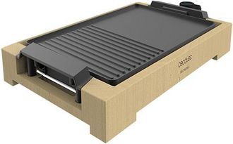 Cecotec Plancha El&eacute;ctrica Plancha De Cocina Tasty&grill 2000 Bamboo Black - Cecotec