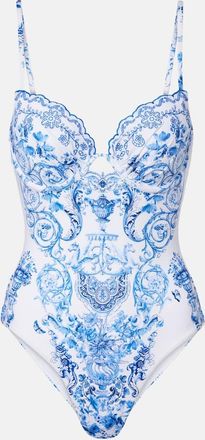 Camilla Ba&ntilde;ador estampado bordado