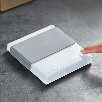 OEM Balanza Para Caf&eacute; Con Temporizador Autom&aacute;tico, Balanza Recargable Para Baristas, Balanza Digital De Alta Precisi&oacute;n Para Granos De Caf&eacute; (0,1 G), Capaci