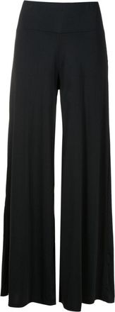 Lygia & Nanny Gardens high-waisted palazzo pants - women - Polyamide/Elastane - 46 - Black