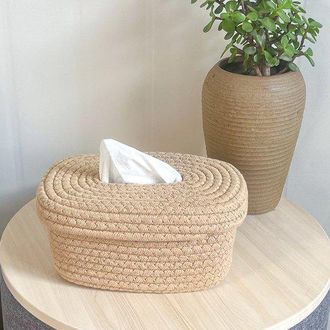 OEM Caja De Pa&ntilde;uelos, Caja De Pa&ntilde;uelos, Estilo Japon&eacute;s Rectangular Sencillo, Adecuada Para La Sala De Estar Y La Mesa Del Comedor, Caja De Pa&ntilde;uelos