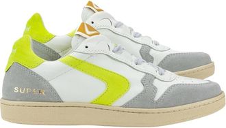 Valsport Gele Su&egrave;de Leren Schoenen - Heren - Sneakers - Veelkleurig - 42 EU - Su&egrave;de - Schoenen