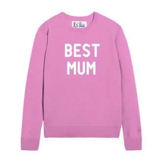 MC2 Saint Barth New Queen Sweater - Dames - Ronde hals truien - Roze - M - Truien & Vesten