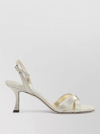 Jimmy Choo London leather heeled sandals