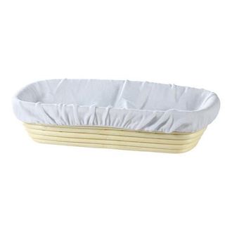 Frieling Rectangular Brotform Liner, 100% Cotton in White at Nordstrom
