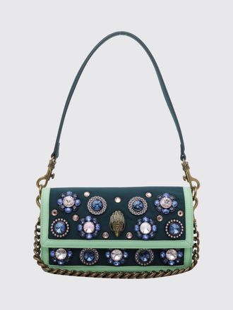 Kurt Geiger Shoreditch Mini Bag in Nylon with Rhinestones and Strap