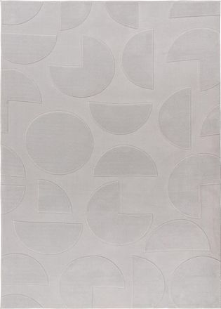 LALEE Design Teppich Focus - Silver