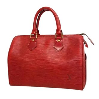 Louis Vuitton Pre-owned Handbags, female, Red, Size: ONE SIZE Pre-owned Speedy 25 Handbag