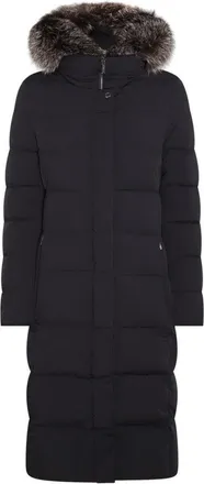 Moorer Mid-Thigh Length Padded Coat